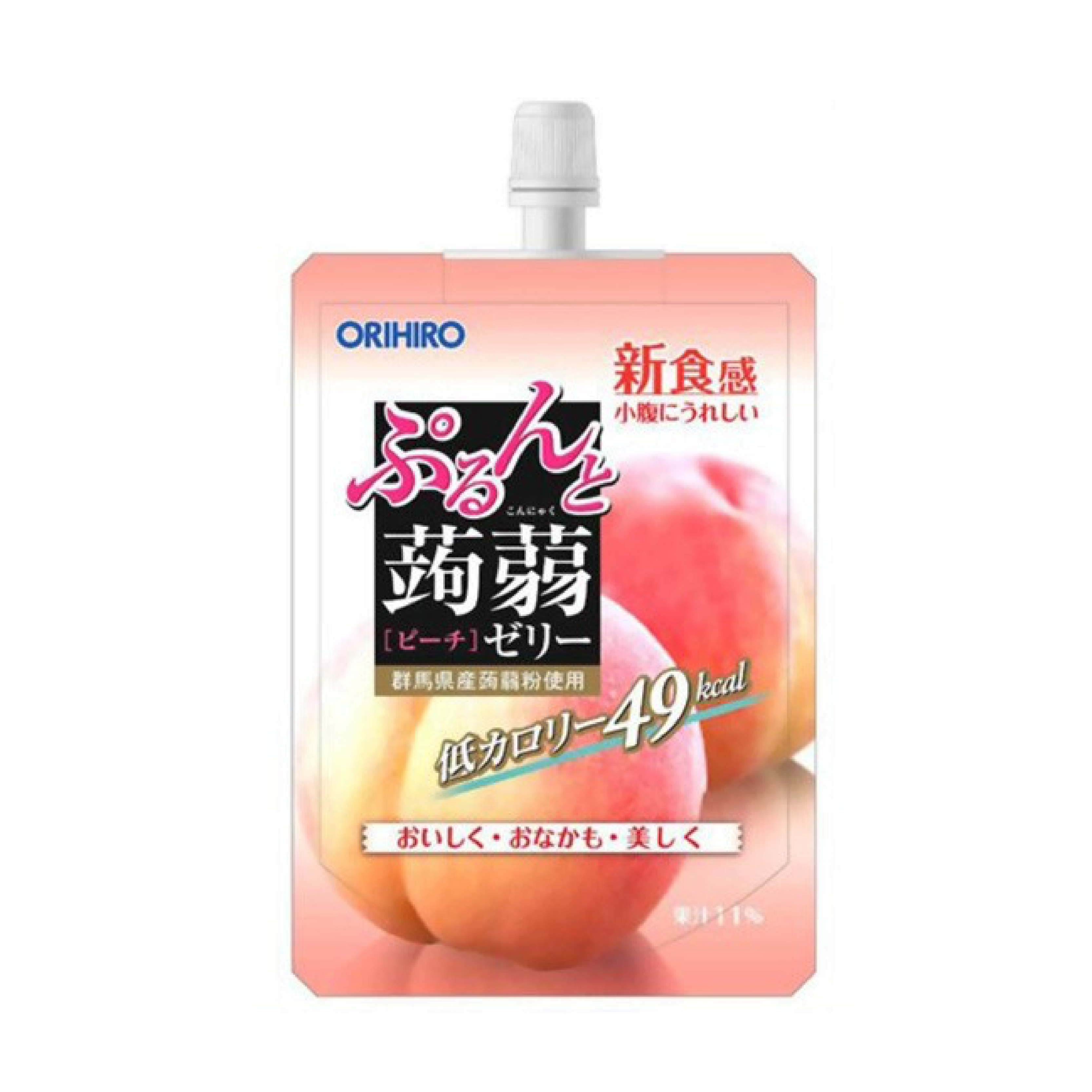 Grocery :: Snacks :: Orihiro-Konjac Jelly (Peach) 立喜乐蒟蒻果冻 (桃子)