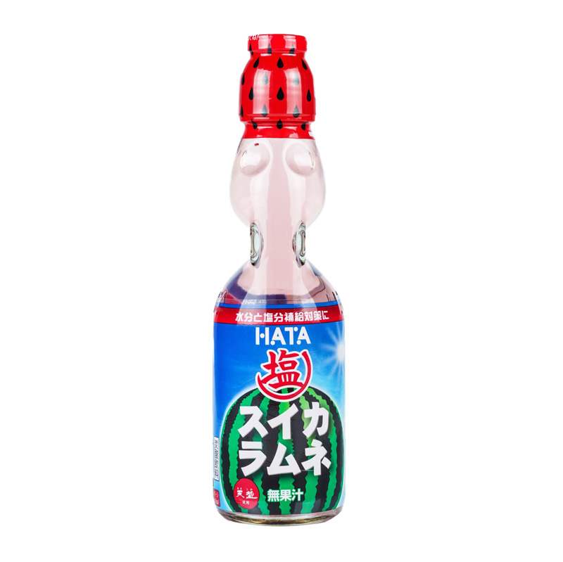 Grocery :: Drinks :: Hatakosen Ramune Soda(mineral salt watermelon 